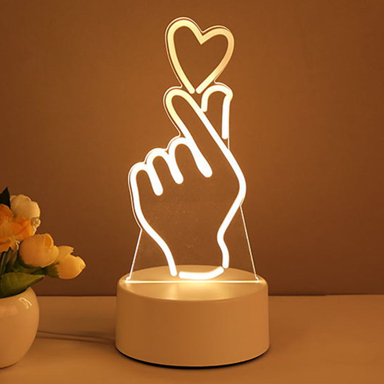 3D Lamp Acrylic USB LED Night Lights