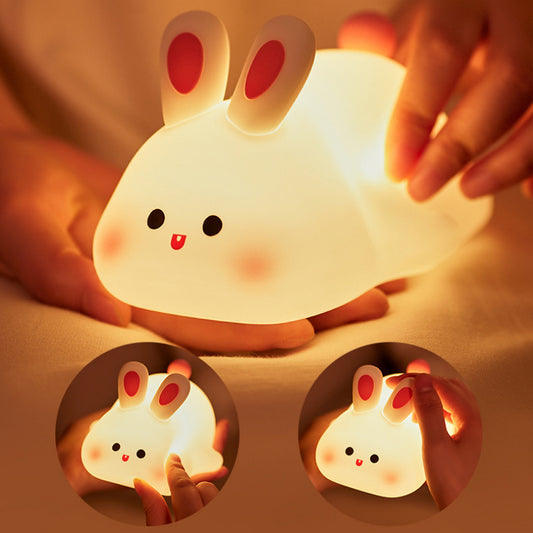 Cute LED Night Light Touch Sensor Cartoon Kid's Lamp Home Decor