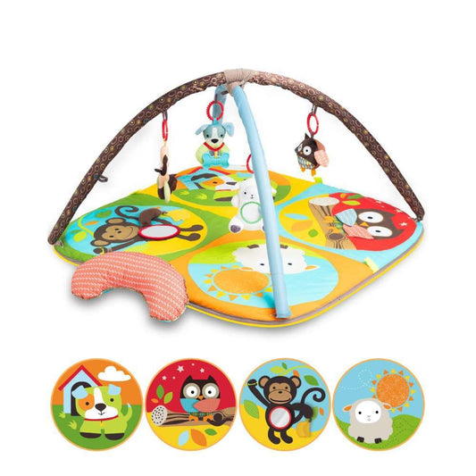 Keeygo Baby Play Mat Zoo Theme Sensory